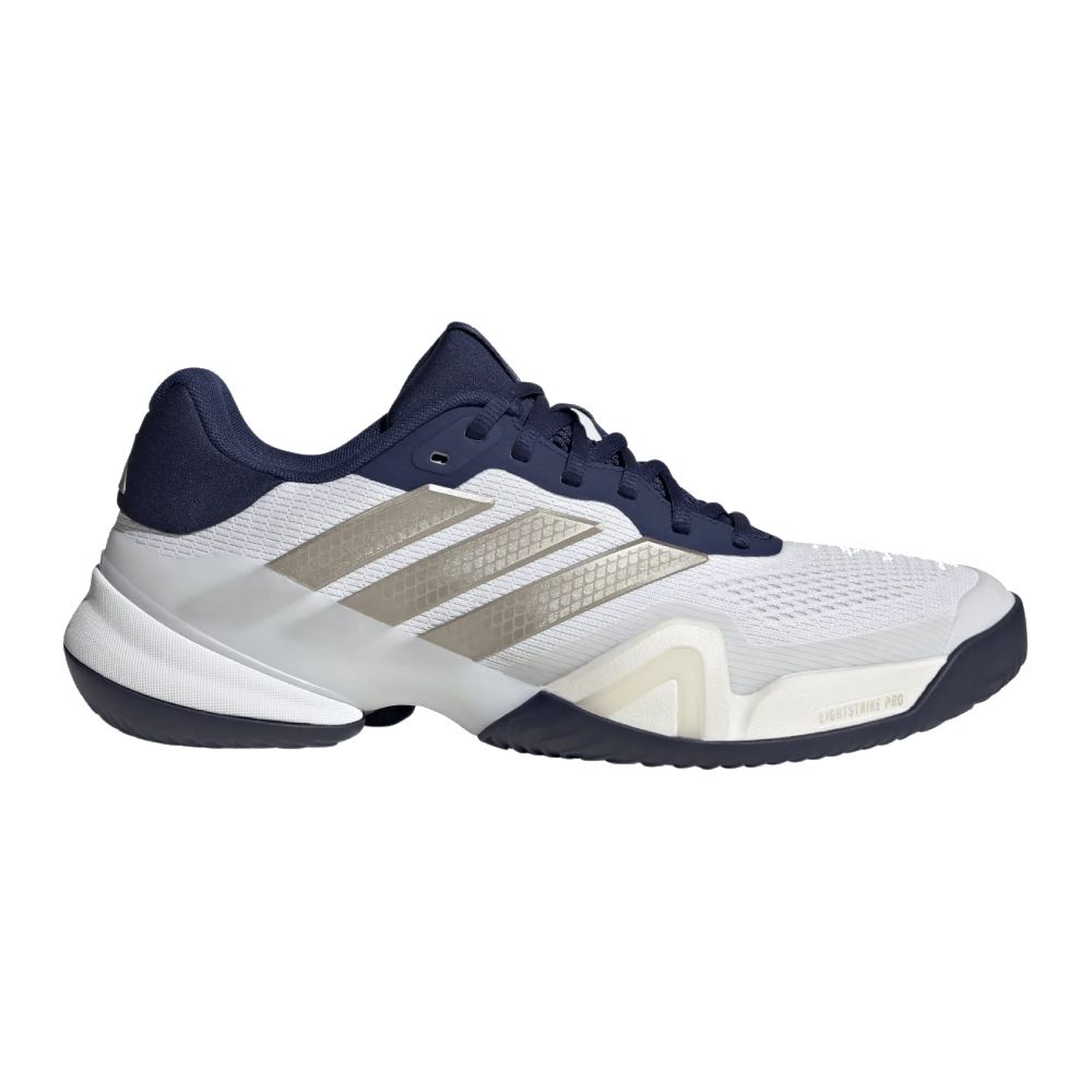 adidas Barricade 14 Men's Tennis Shoe (White) - RacquetGuys.ca