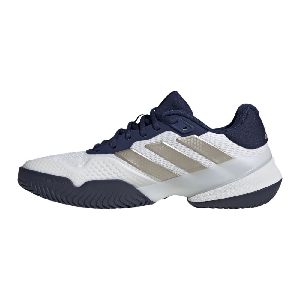 adidas Barricade 14 Men's Tennis Shoe (White) - RacquetGuys.ca