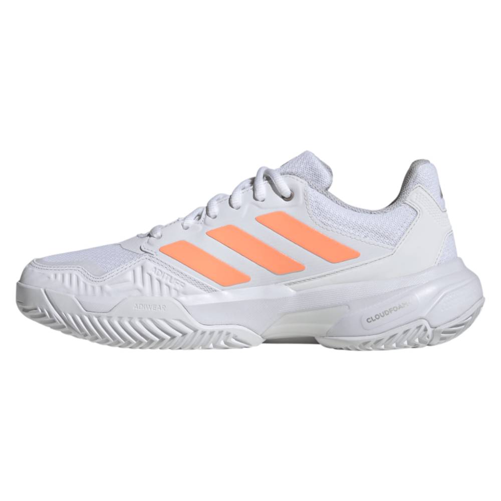 adidas CourtJam Control 3 Women's Tennis Shoe (White) - RacquetGuys.ca