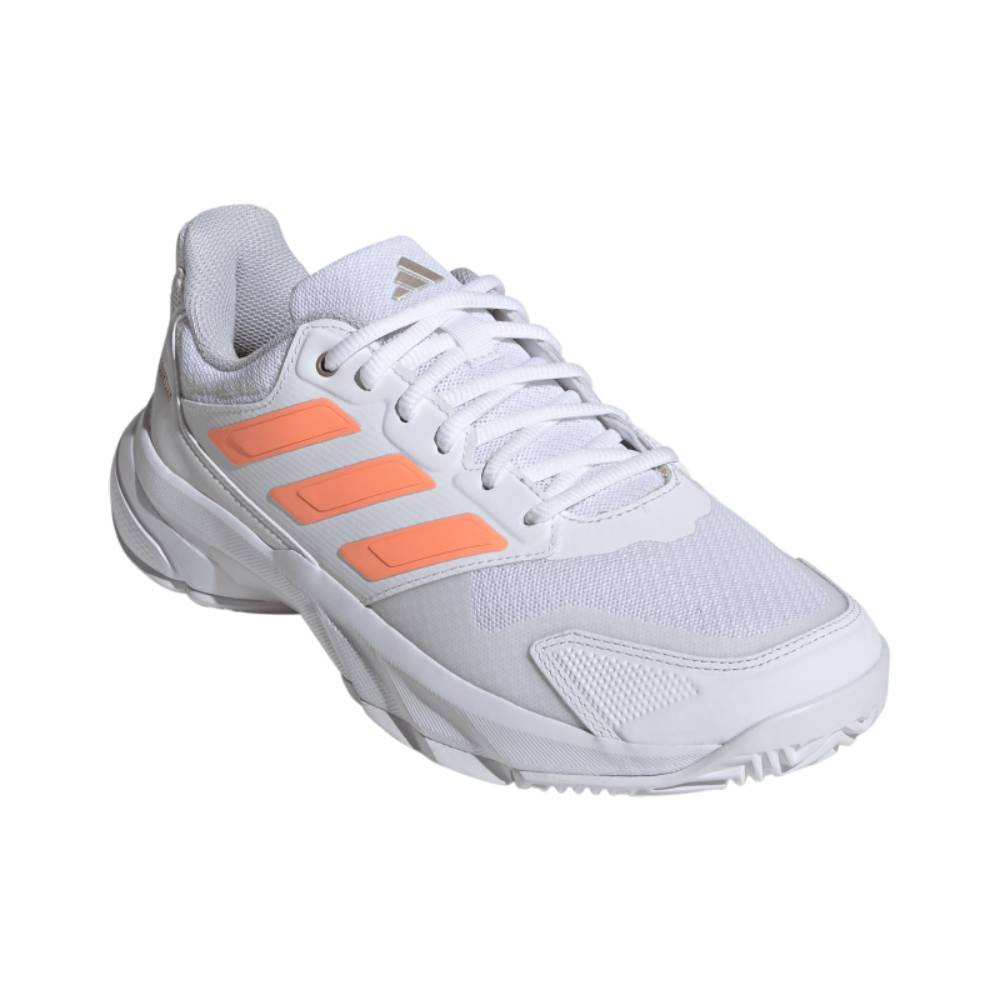 adidas CourtJam Control 3 Women's Tennis Shoe (White) - RacquetGuys.ca