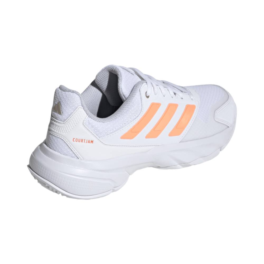 adidas CourtJam Control 3 Women's Tennis Shoe (White) - RacquetGuys.ca