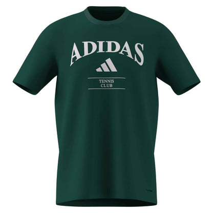 adidas Men's TNS Tee Top (Green) - RacquetGuys.ca
