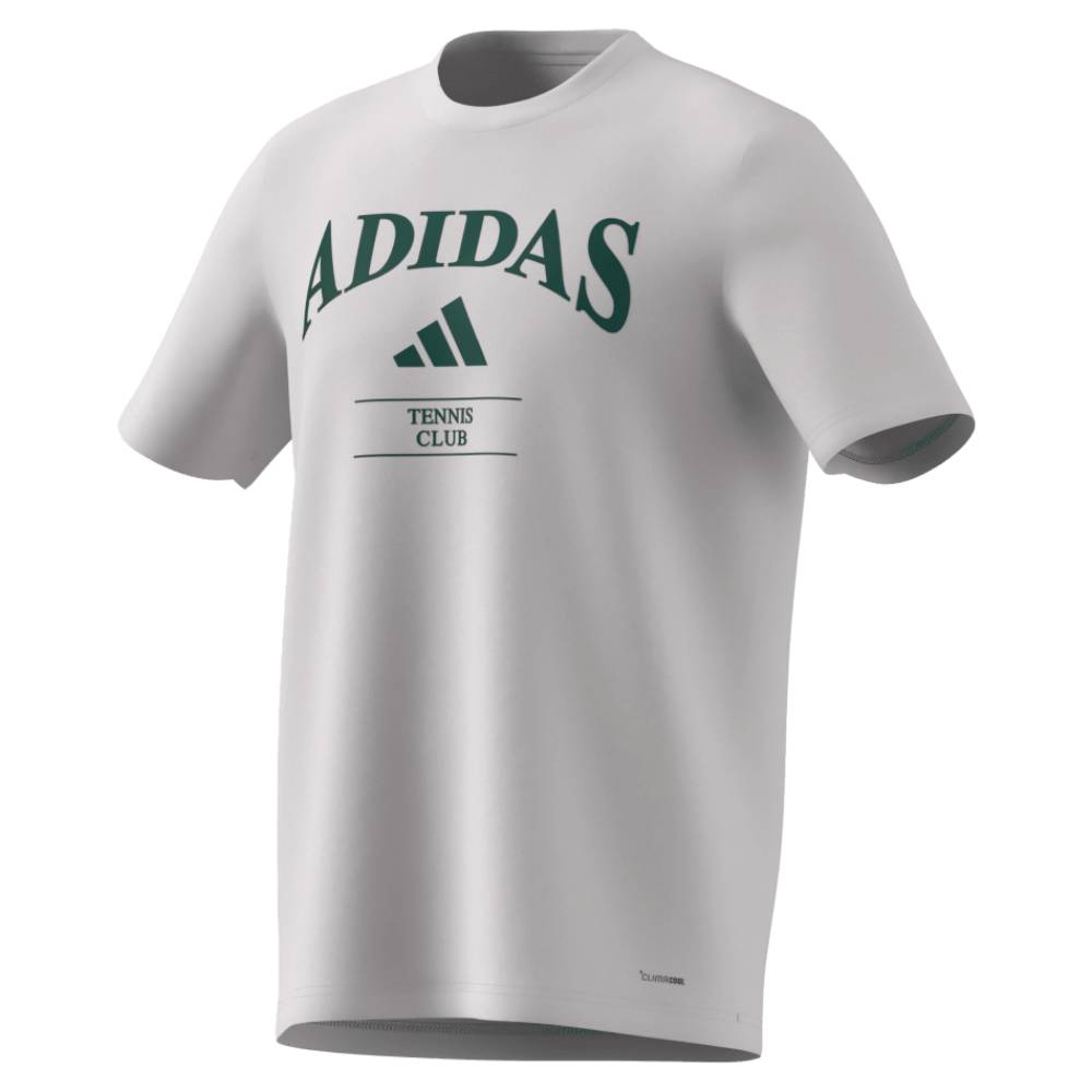 adidas Men's TNS Tee Top (White) - RacquetGuys.ca