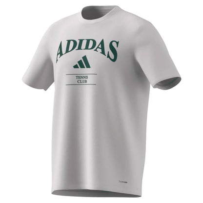 adidas Men's TNS Tee Top (White) - RacquetGuys.ca