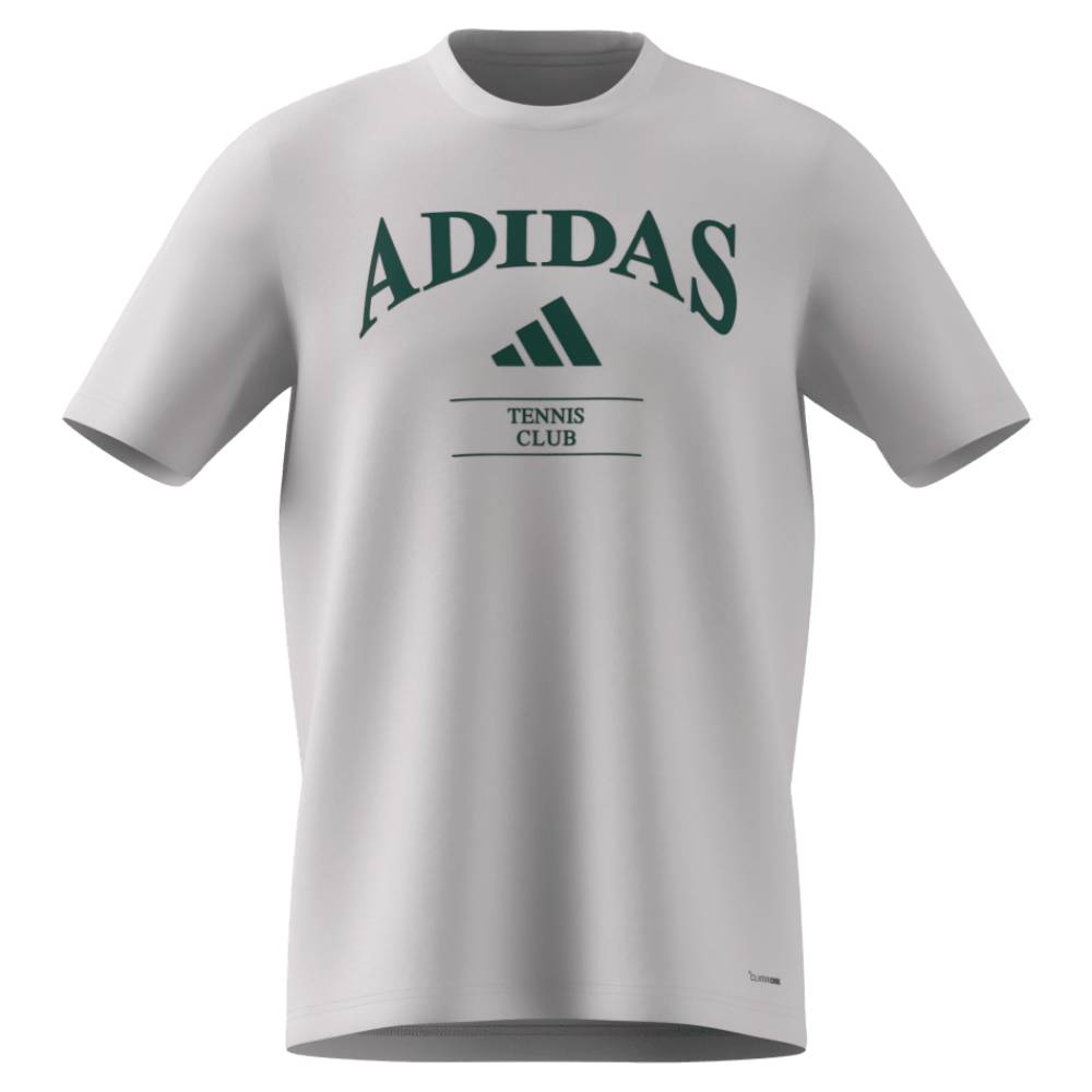 adidas Men's TNS Tee Top (White) - RacquetGuys.ca