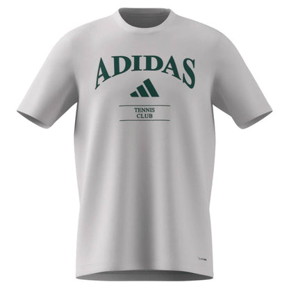 adidas Men's TNS Tee Top (White) - RacquetGuys.ca