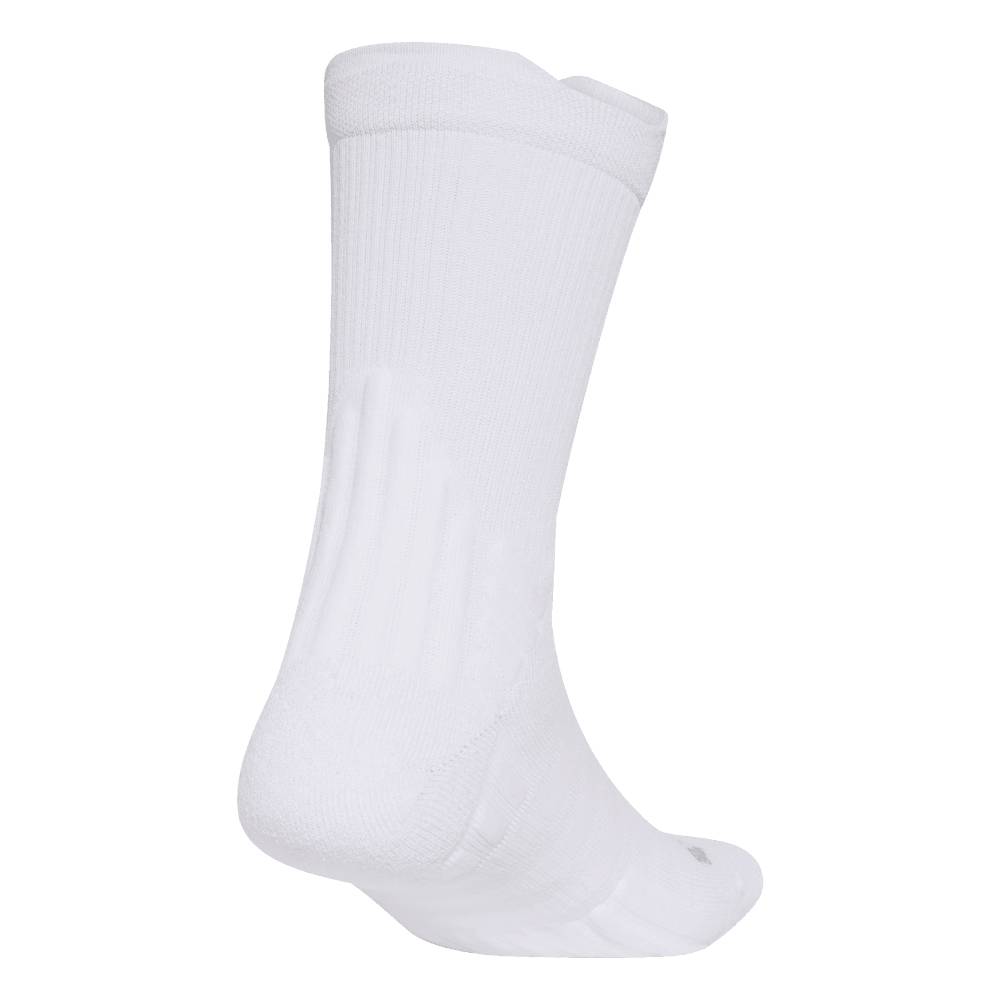adidas Ten Crew Socks (White/Green) - RacquetGuys.ca