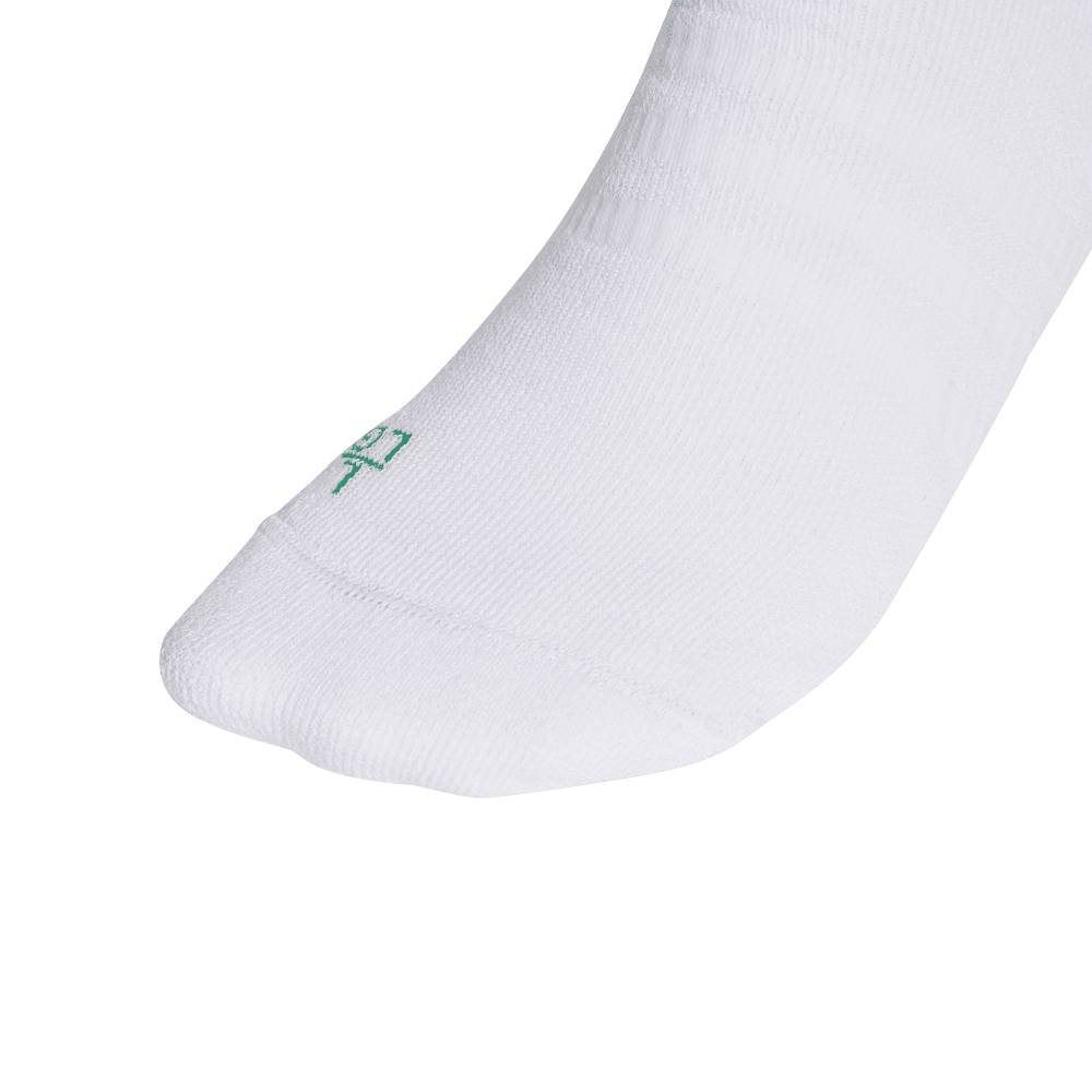 adidas Ten Crew Socks (White/Green) - RacquetGuys.ca