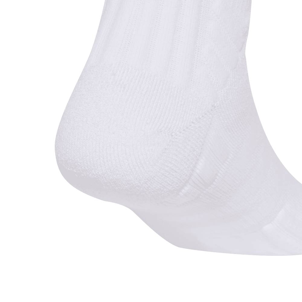 adidas Ten Crew Socks (White/Green) - RacquetGuys.ca
