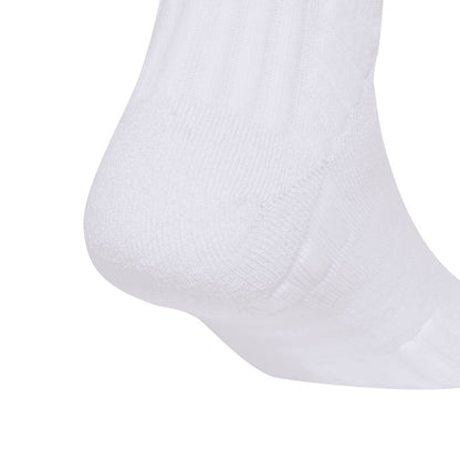 adidas Ten Crew Socks (White/Green) - RacquetGuys.ca