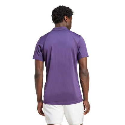 adidas Men's FreeLift Polo Top (Aurora Plum) - RacquetGuys.ca