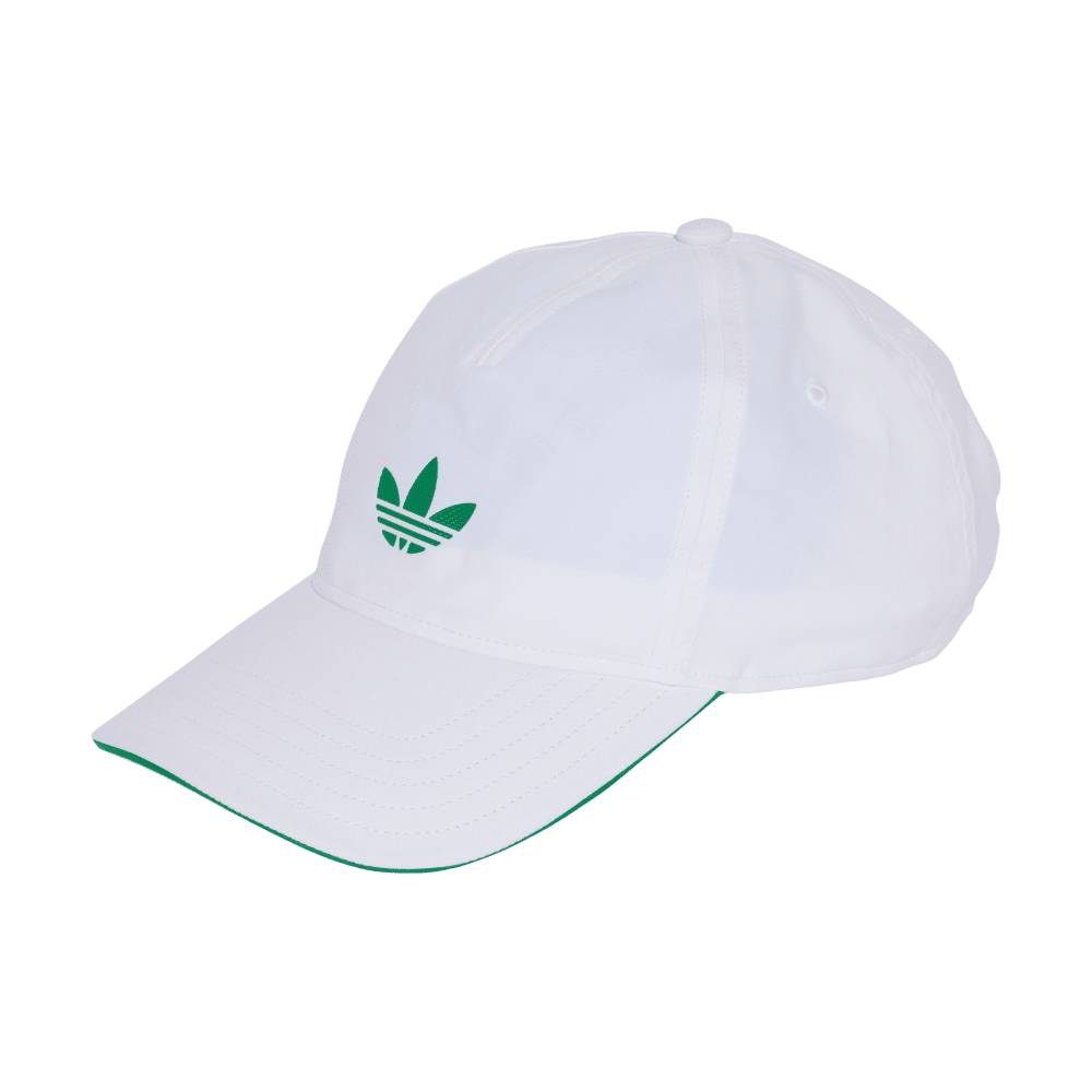 adidas Unisex Clima OG Cap (White/Green) - RacquetGuys.ca