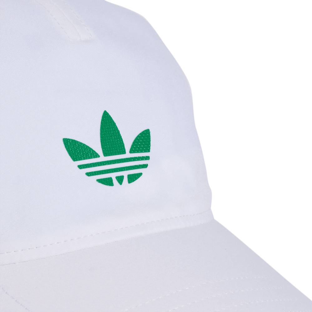adidas Unisex Clima OG Cap (White/Green) - RacquetGuys.ca