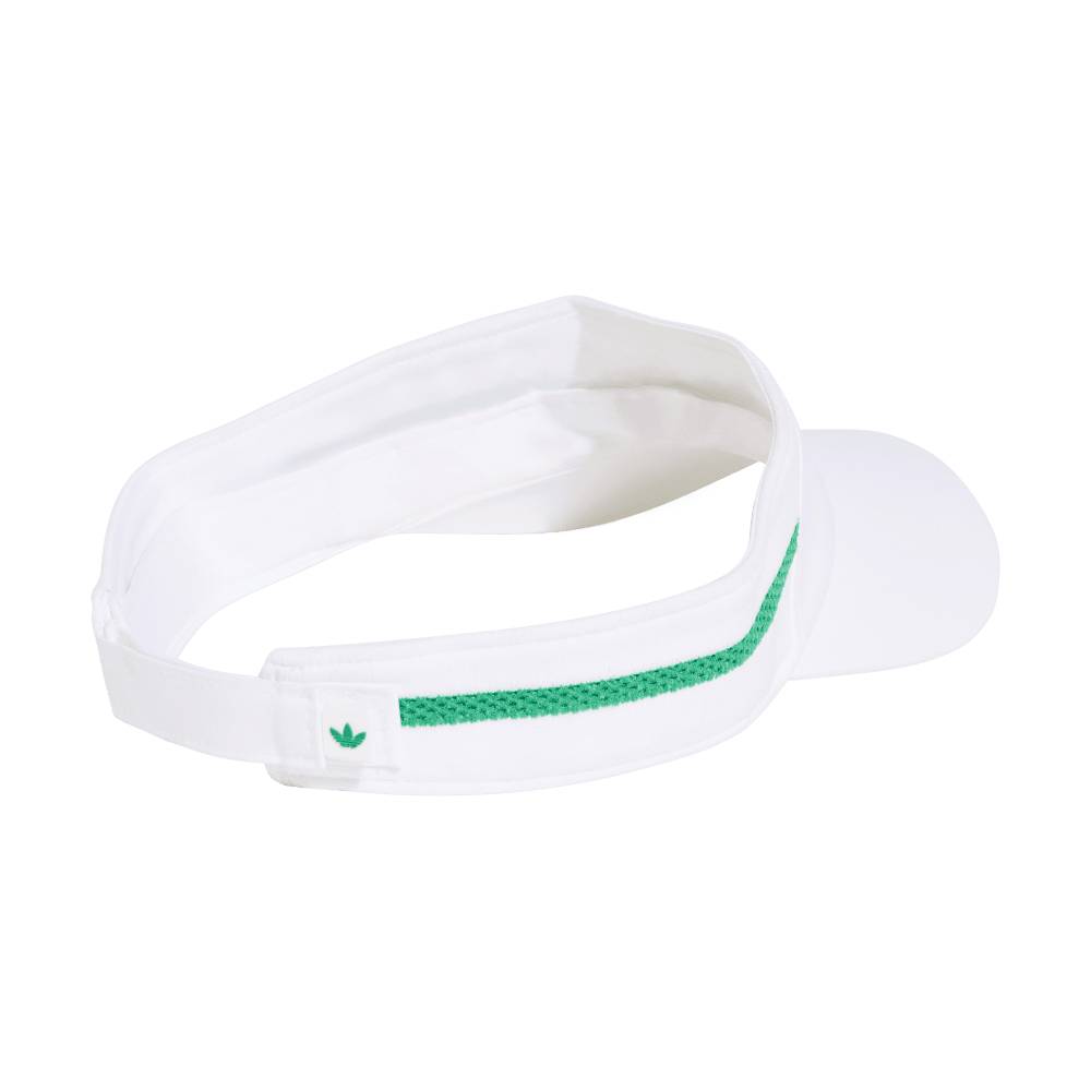 adidas Unisex Climacool Originals Visor (White/Green) - RacquetGuys.ca