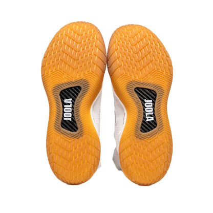 Joola Rally Men's Pickleball Shoe (White/Gum) - RacquetGuys.ca