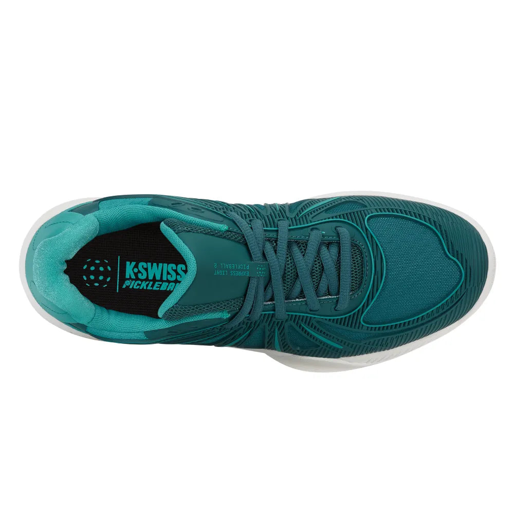 K-Swiss Express Light 2 Men's Pickleball Shoe (Mediteranea/Blanc de Blanc) - Description - RacquetGuys.ca