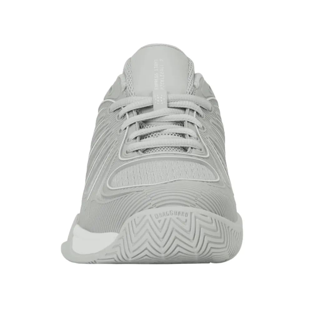 K-Swiss Express Light 2 Women's Pickleball Shoe (Glacier Gray/White) - RacquetGuys.ca