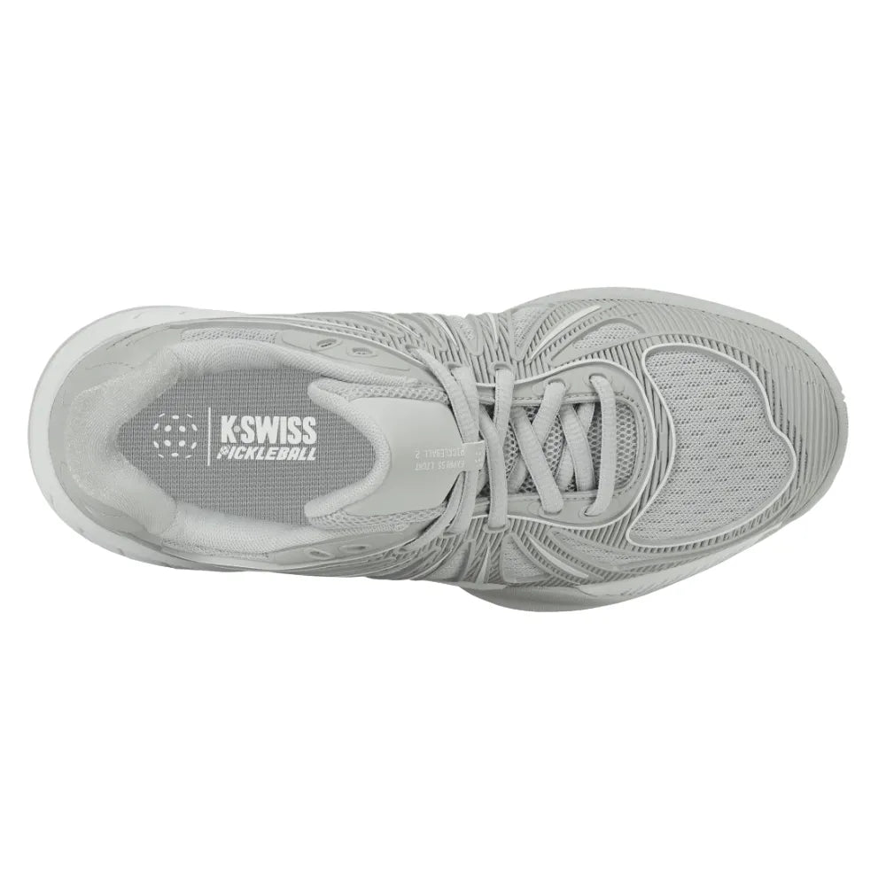 K-Swiss Express Light Wide 2 Women's Pickleball Shoe (Glacier Gray/White) - description - RacquetGuys.ca