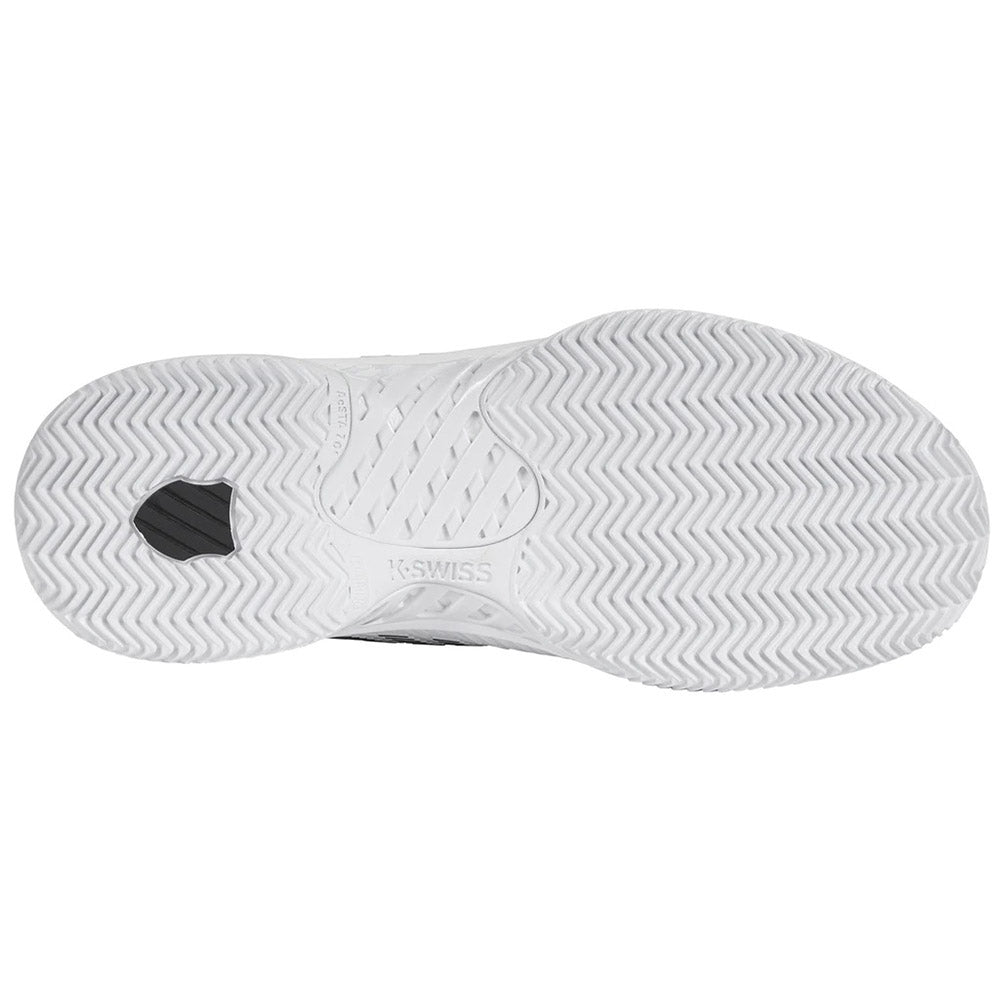 K-Swiss Hypercourt Express 2 Clay Men's Tennis Shoe (White/Black) - RacquetGuys.ca