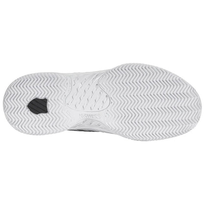 K-Swiss Hypercourt Express 2 Clay Men's Tennis Shoe (White/Black) - RacquetGuys.ca