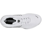 K-Swiss Hypercourt Express 2 Clay Men's Tennis Shoe (White/Black) - RacquetGuys.ca