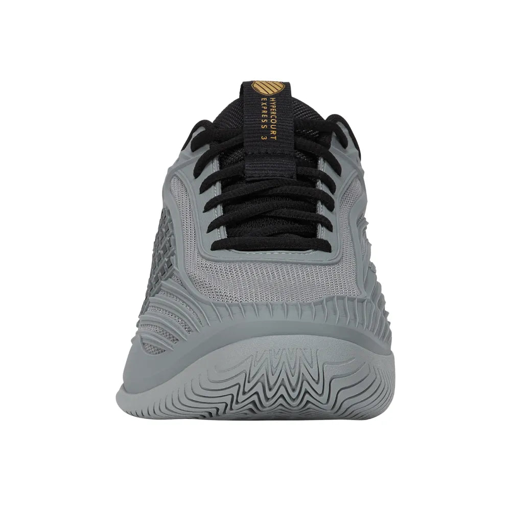 K-Swiss Hypercourt Express 3 Men's Tennis Shoe (Ultimate Gray/Moonless Night) - RacquetGuys.ca