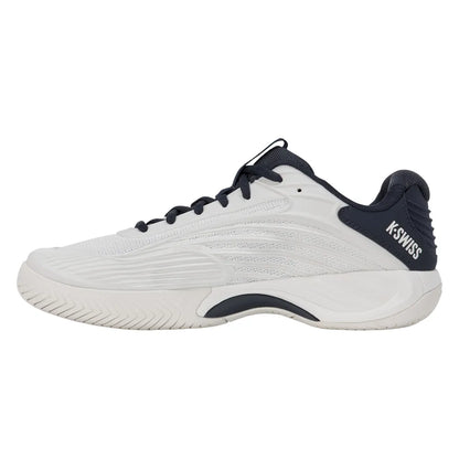 K-Swiss Hypercourt Express 3 Wide Men's Tennis Shoe (Blanc de Blanc/Carbon) - RacquetGuys.ca