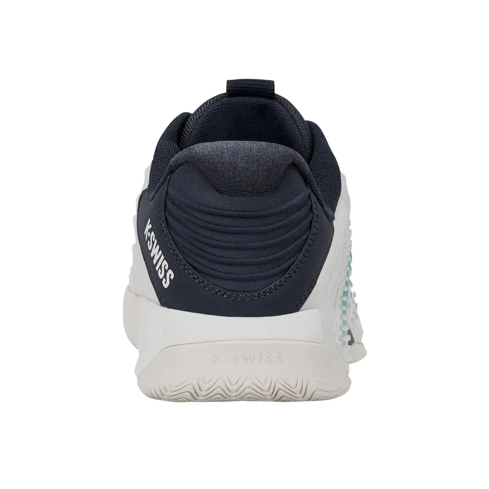 K-Swiss Hypercourt Express 3 Wide Men's Tennis Shoe (Blanc de Blanc/Carbon) - RacquetGuys.ca
