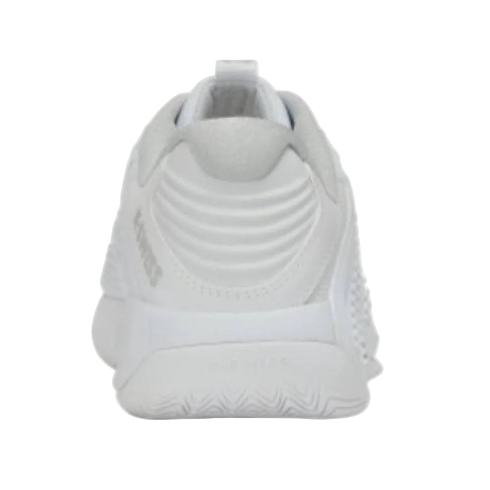 K-Swiss Hypercourt Express 3 Wide Women's Tennis Shoe (White/Dawn Blue) - RacquetGuys.ca
