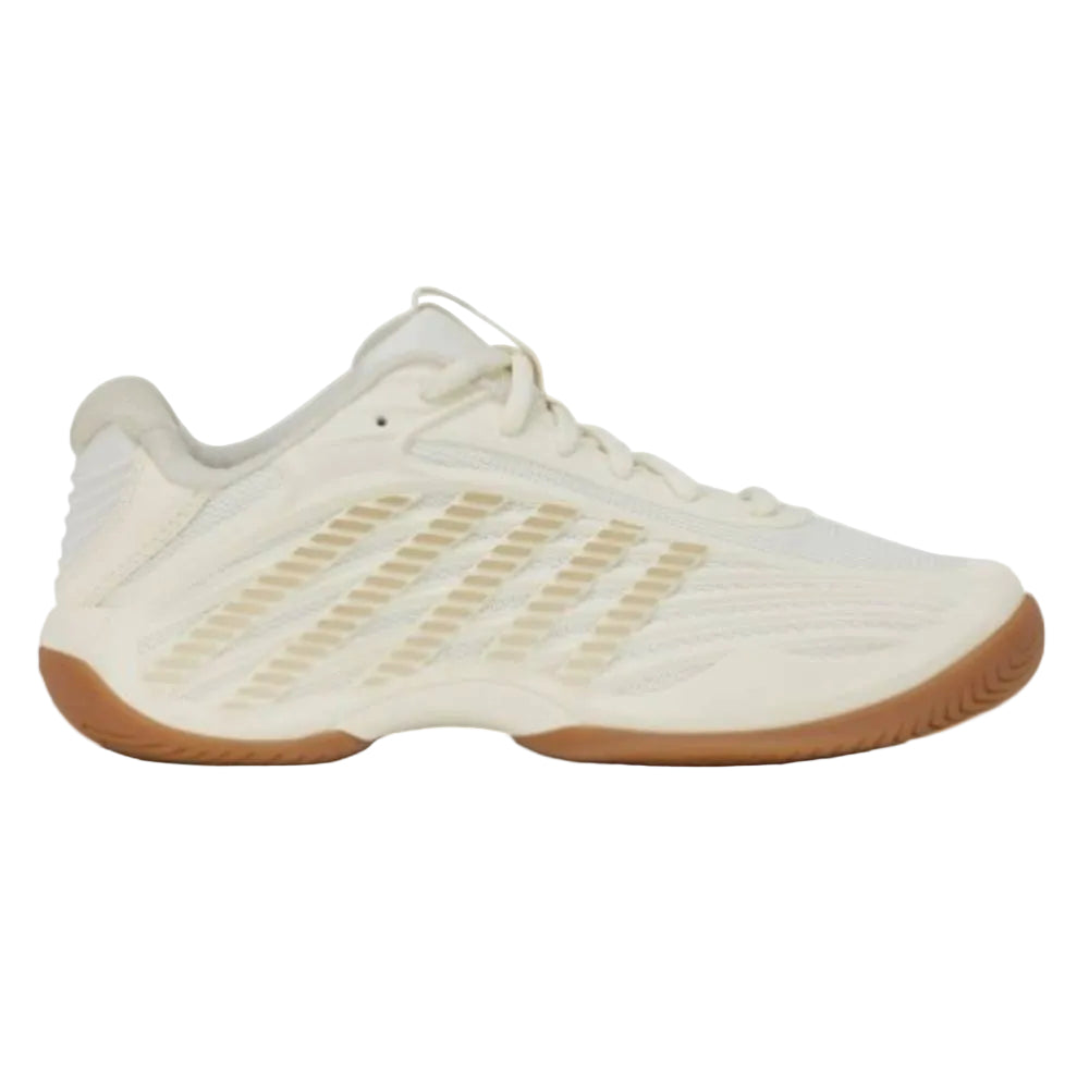 K-Swiss Hypercourt Express 3 Women's Indoor Shoe (Egret/Whitecap Gray) - RacquetGuys.ca