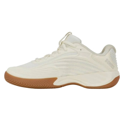 K-Swiss Hypercourt Express 3 Women's Indoor Shoe (Egret/Whitecap Gray) - RacquetGuys.ca