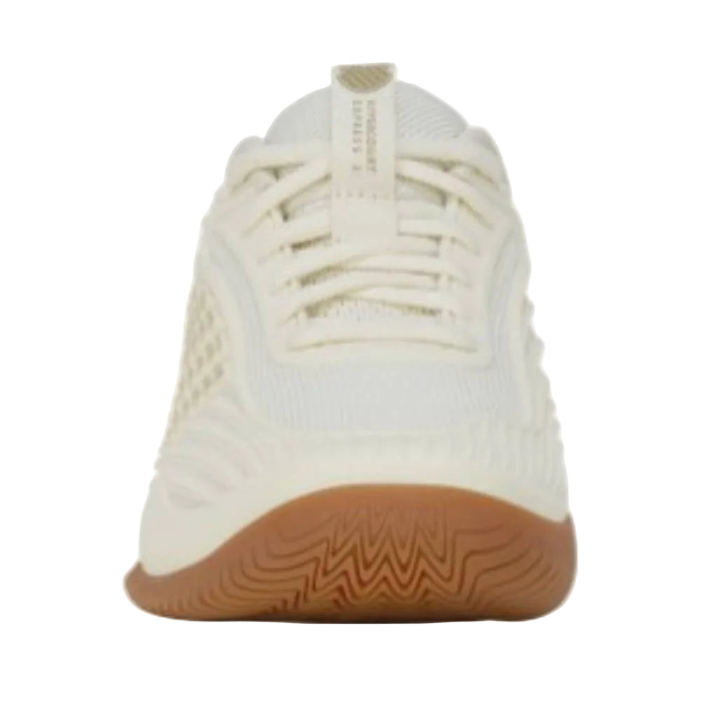 K-Swiss Hypercourt Express 3 Women's Indoor Shoe (Egret/Whitecap Gray) - RacquetGuys.ca