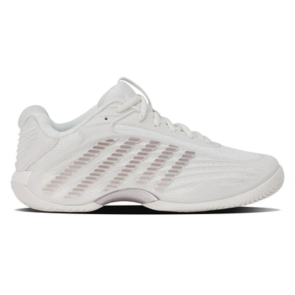 K-Swiss Hypercourt Express 3 Women's Tennis Shoe (Blanc De Blanc/Rose Gold) - RacquetGuys.ca