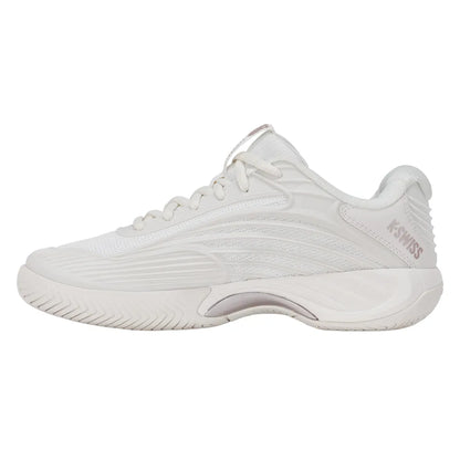 K-Swiss Hypercourt Express 3 Women's Tennis Shoe (Blanc De Blanc/Rose Gold) - RacquetGuys.ca