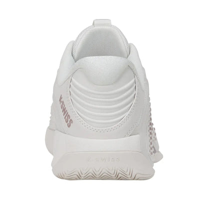 K-Swiss Hypercourt Express 3 Women's Tennis Shoe (Blanc De Blanc/Rose Gold) - RacquetGuys.ca