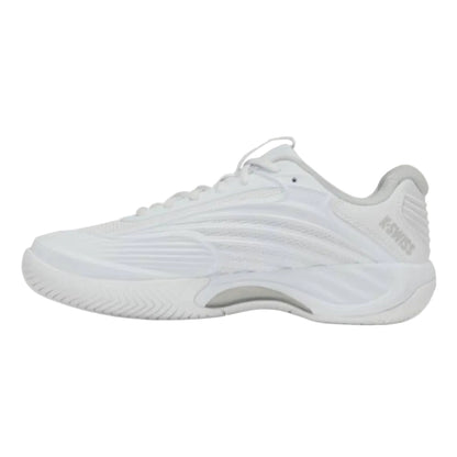 K-Swiss Hypercourt Express 3 Women's Tennis Shoe (White/Dawn Blue) - RacquetGuys.ca