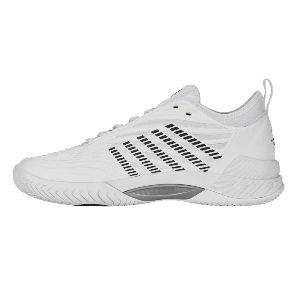 K-Swiss Hypercourt Supreme 2 Men's Tennis Shoe (White/Black) - RacquetGuys.ca