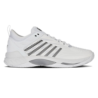 K-Swiss Hypercourt Supreme 2 Men's Tennis Shoe (White/Black) - RacquetGuys.ca