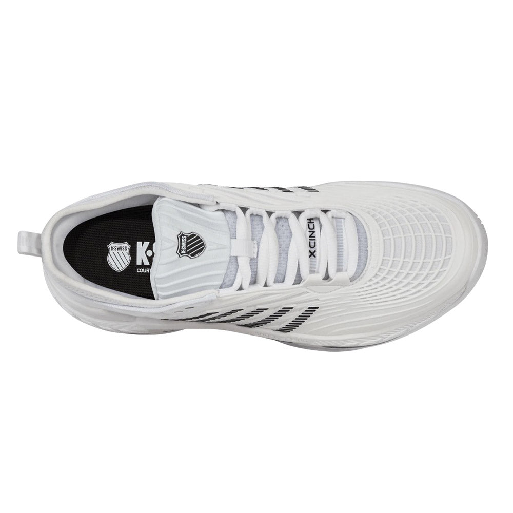 K-Swiss Hypercourt Supreme 2 Men's Tennis Shoe (White/Black) - RacquetGuys.ca