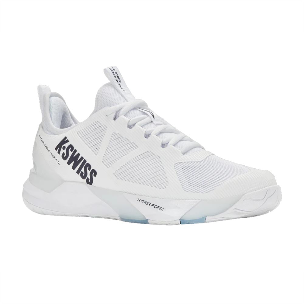 K-Swiss K-Frame Speed Rublo Men's Tennis Shoe (White/Peacoat) - RacquetGuys.ca