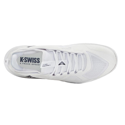 K-Swiss K-Frame Speed Rublo Men's Tennis Shoe (White/Peacoat) - RacquetGuys.ca