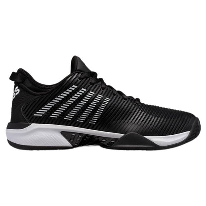 K-Swiss Hypercourt Supreme Men's Tennis Shoe (Black/White) - RacquetGuys.ca