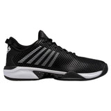 K-Swiss Hypercourt Supreme Men's Tennis Shoe (Black/White) - RacquetGuys.ca