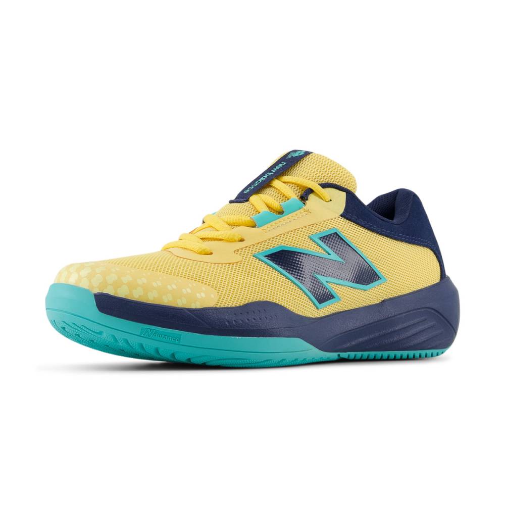 New Balance 996v6 Junior Tennis Shoe (Clementine) - RacquetGuys.ca