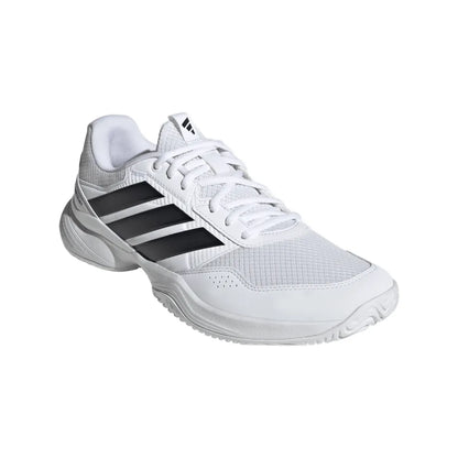 adidas GameCourt 3 Men's Tennis Shoe (White) - RacquetGuys.ca