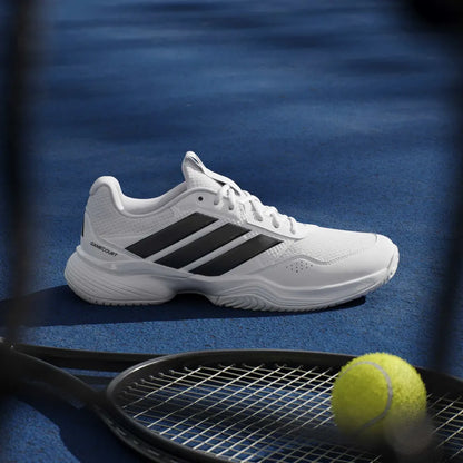 adidas GameCourt 3 Men's Tennis Shoe (White) - RacquetGuys.ca