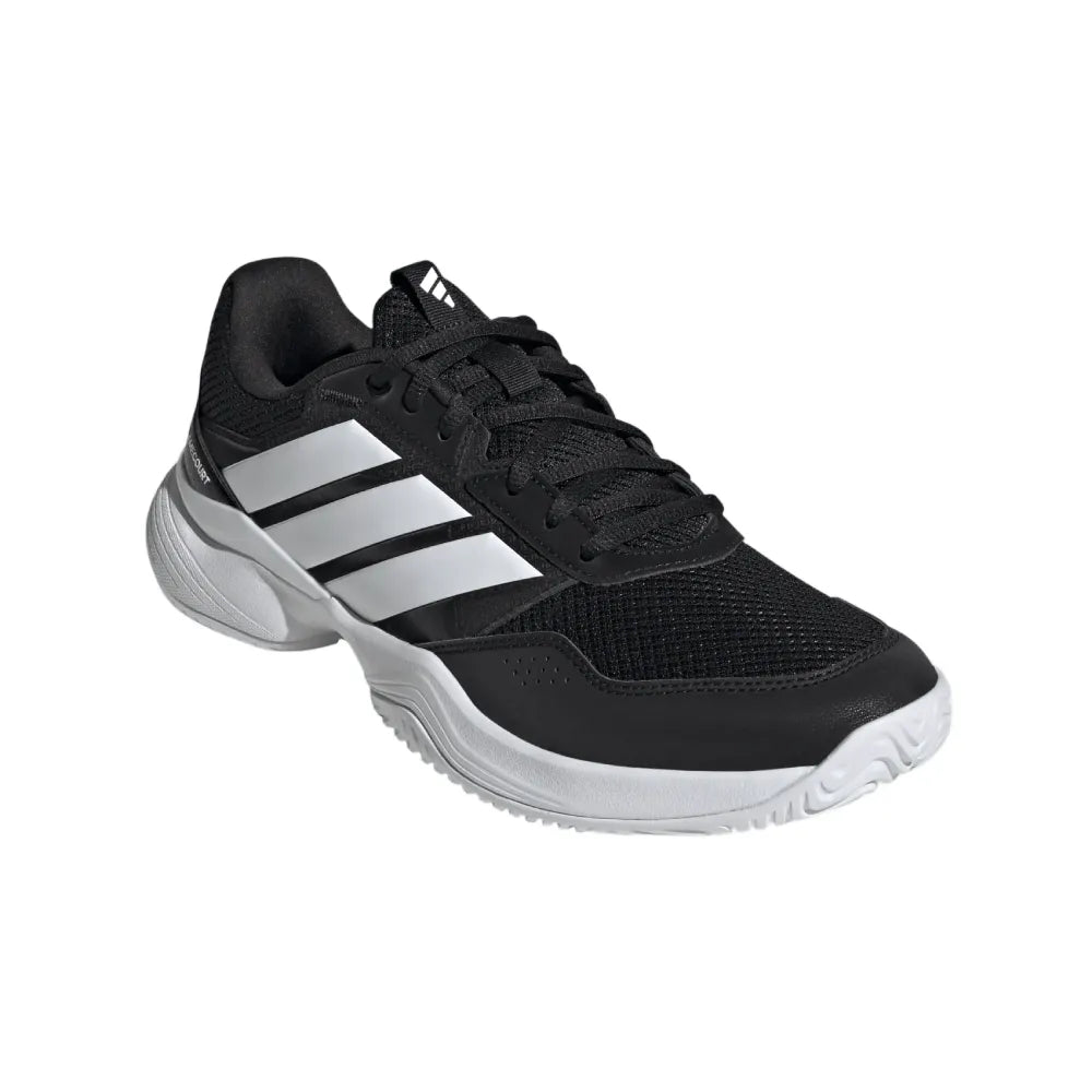 adidas GameCourt 3 Men's Tennis Shoe (Black) - RacquetGuys.ca