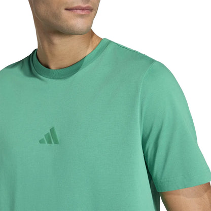 adidas Men's Tennis Graphic Tee Top (Green) - RacquetGuys.ca