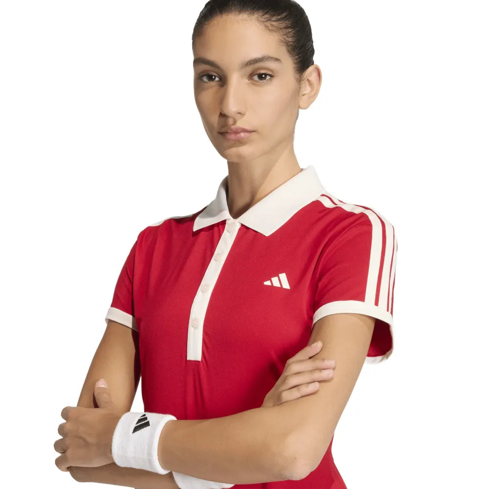 adidas Women's Heritage Dress (Red) - RacquetGuys.ca