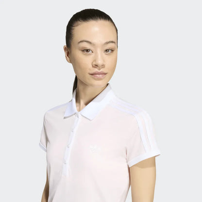 adidas Women's Classics Polo Top (Pink) - RacquetGuys.ca